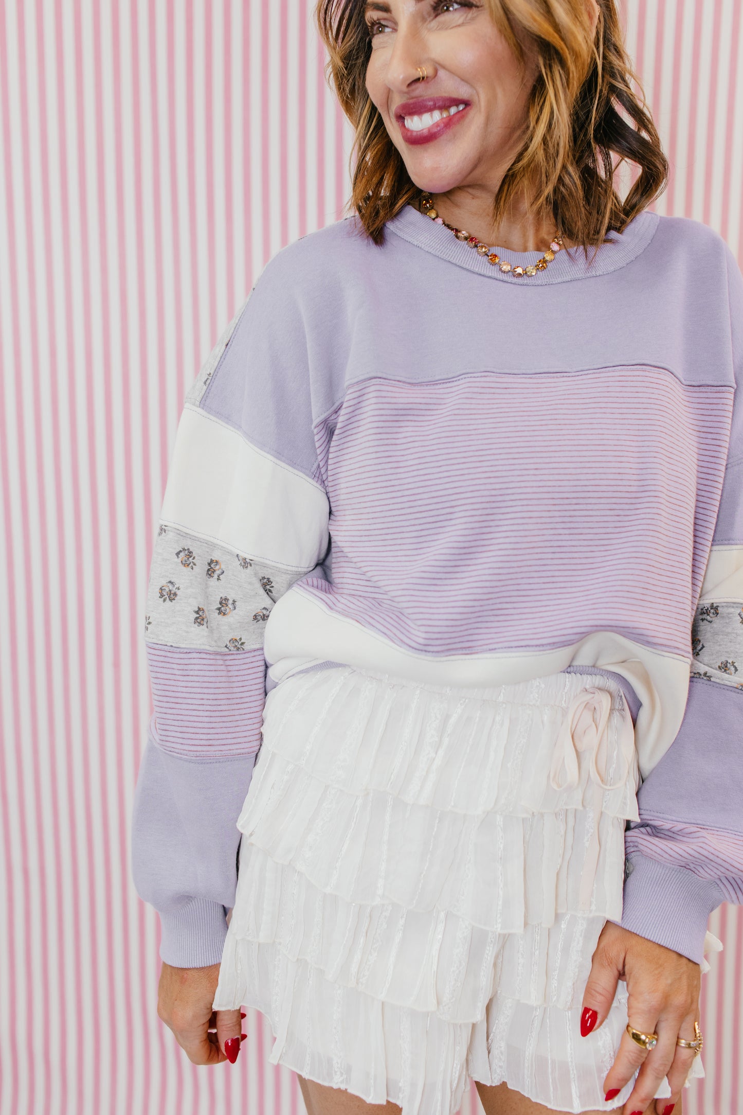 Cozy Contrast Sweater