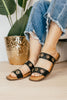 Corky's Black Low Tide Sandals FINAL SALE