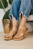 Corky's Square Cork Pucker Up Sandals
