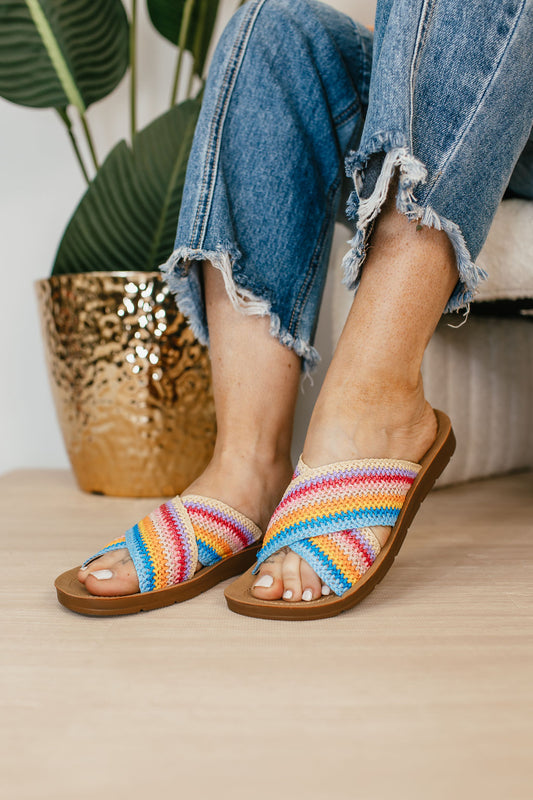 Corky's Multi Crochet Dig It Sandals