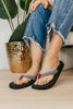 Corky's Houndstooth Summer Plans Flip Flops