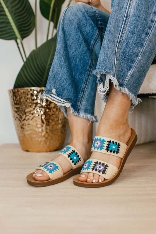 Corky's Light Blue Toodles Sandals