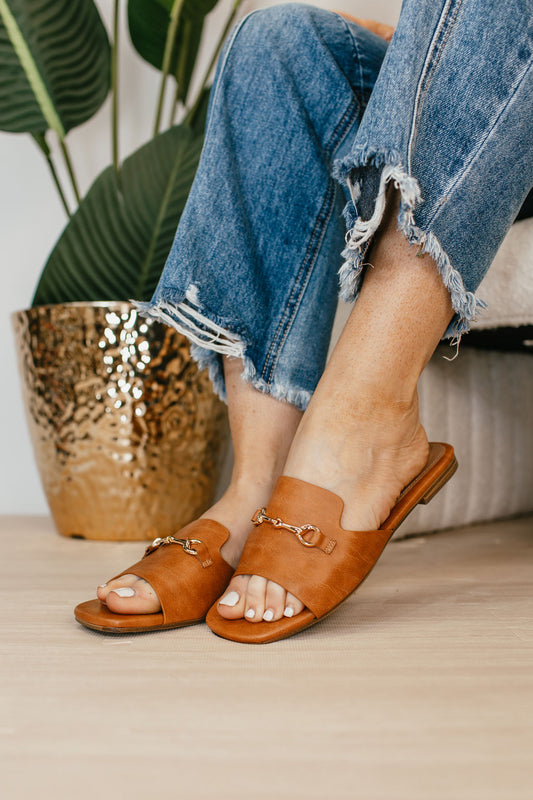 Corky's Cognac Bit Of A Breeze Sandals