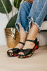 Corky's Black Meet Ya There Sandals FINAL SALE