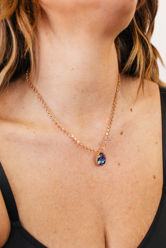 Tova Milli Necklace in Light Rose/ABV Volcano