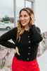 Effortlessly Chic Cardigan In Black