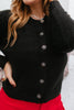 Effortlessly Chic Cardigan In Black