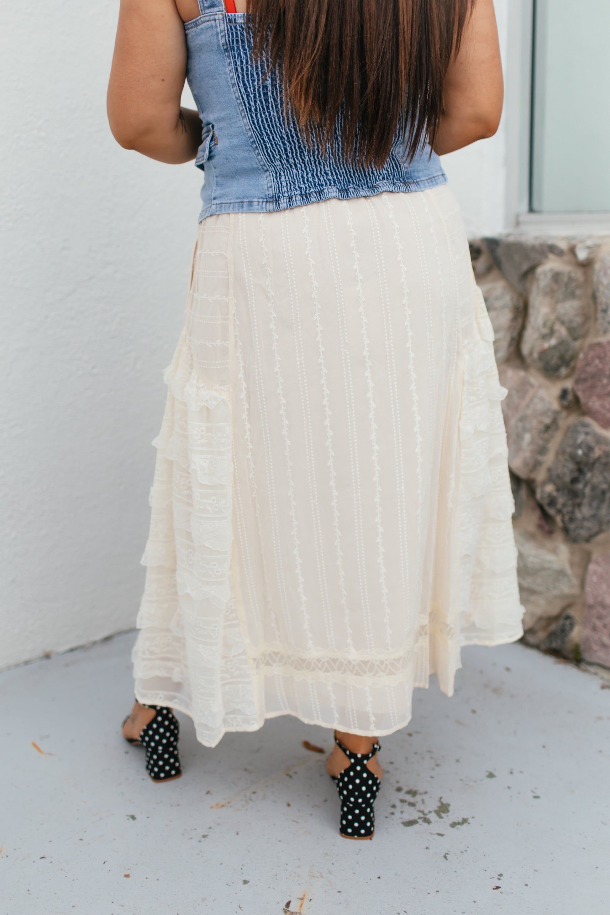 Delicate Lace Skirt