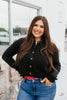 Effortlessly Chic Cardigan In Black
