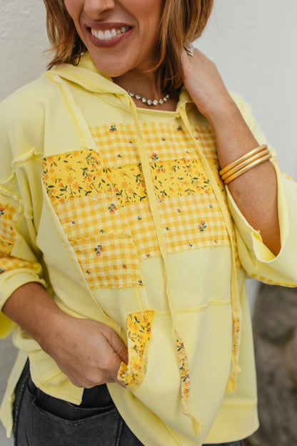 Sunshine Stitched Hoodie
