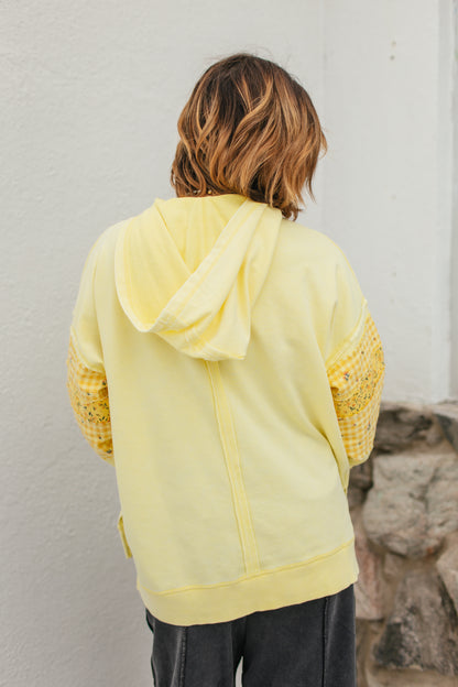 Sunshine Stitched Hoodie
