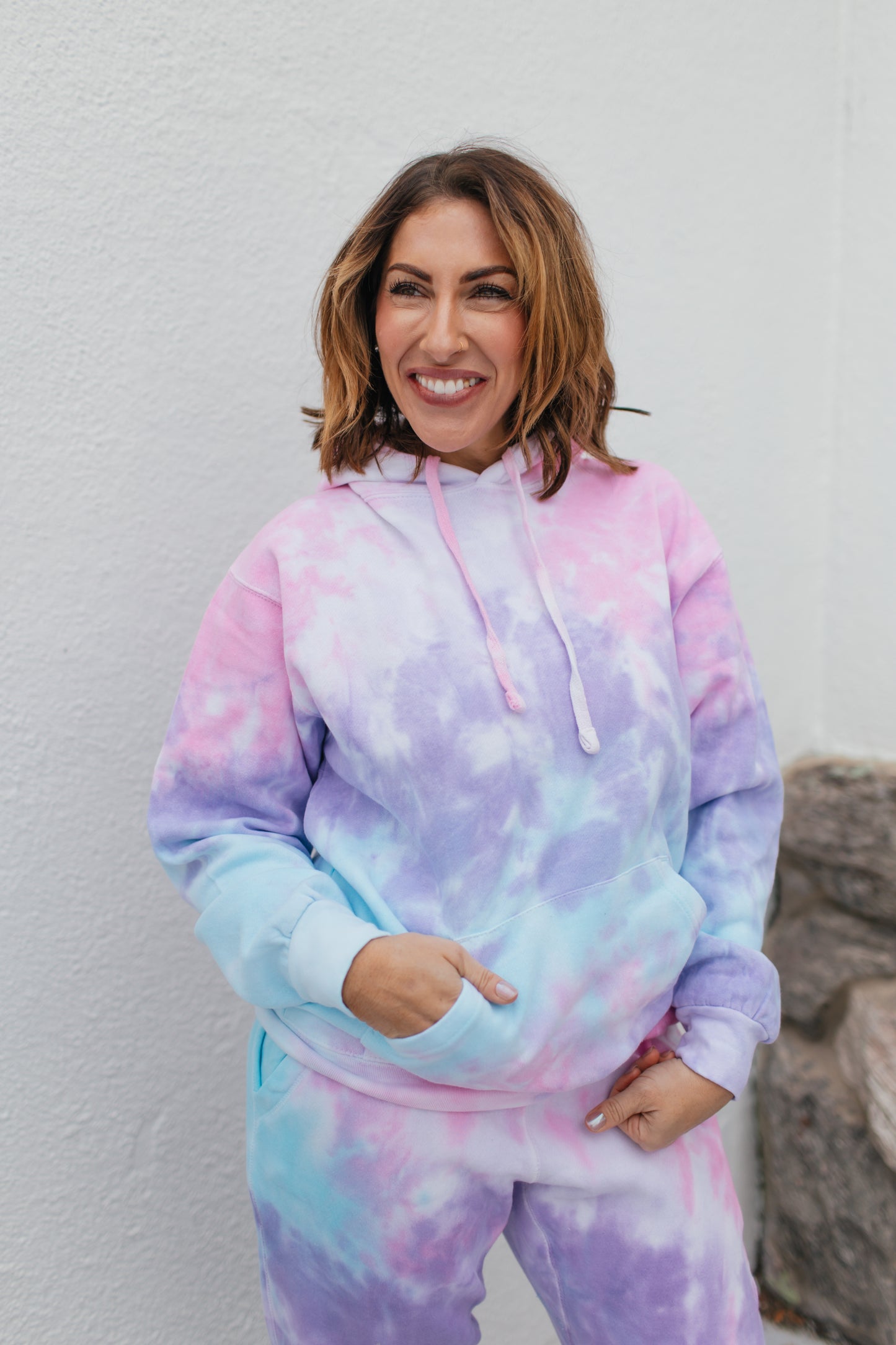 Cotton Candy Tie Dye Hoodie