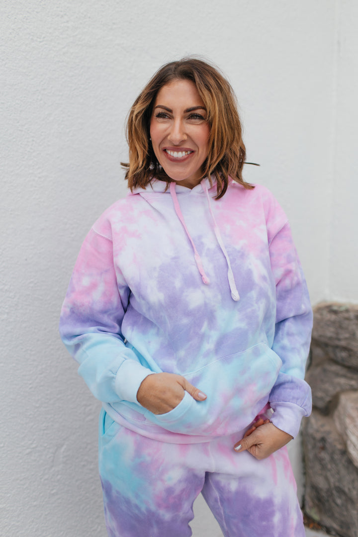 Cotton Candy Tie Dye Hoodie