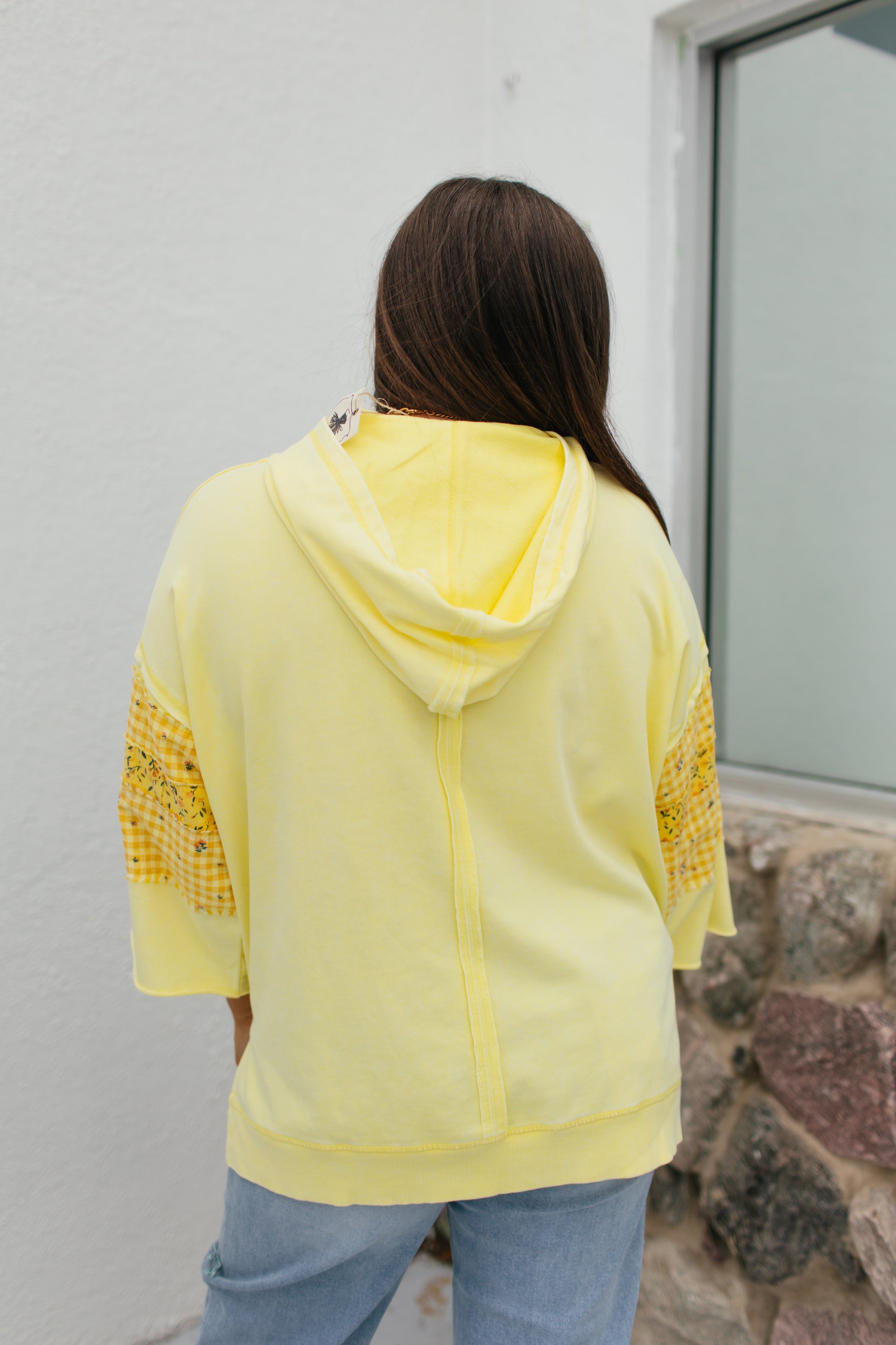Sunshine Stitched Hoodie