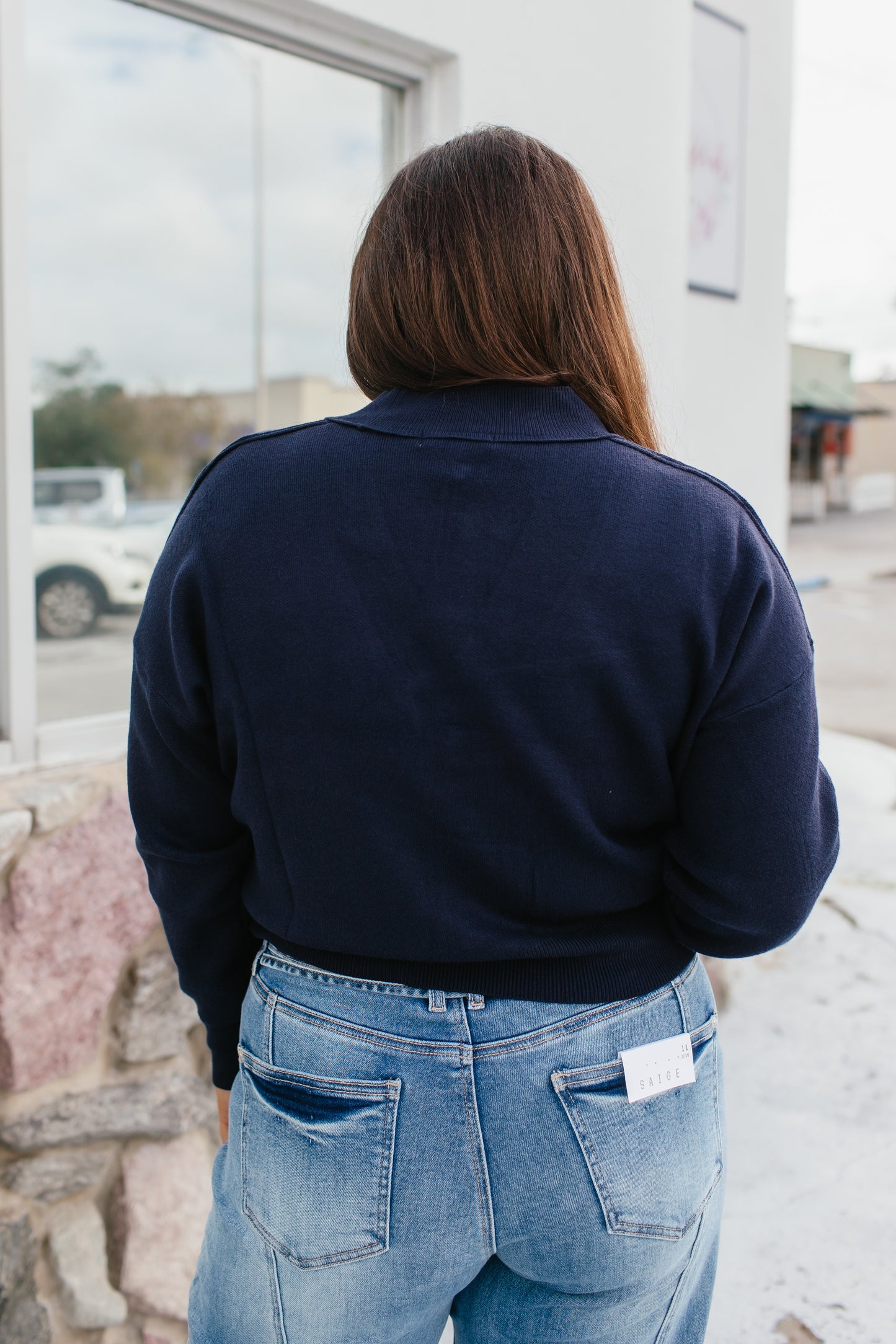 Cabernet Cozy Cardigan In Navy