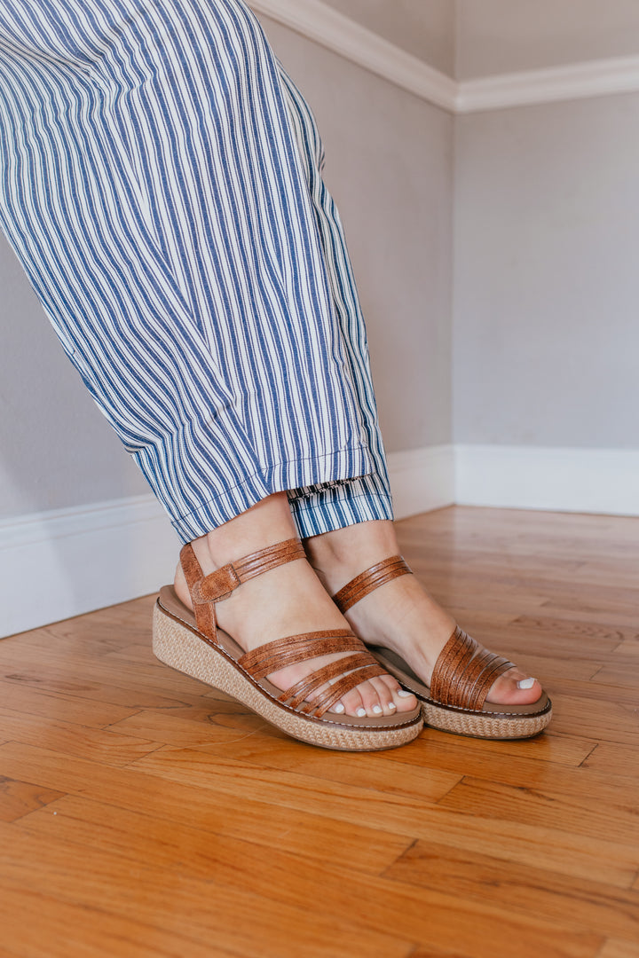 Corky's Cognac What About Now Sandals