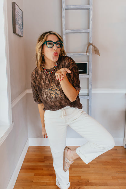 Leopard Crush Top