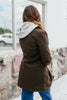 Timeless Tailored Coat In Espresso