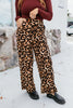 Add To Cart Pants In Leopard - Reg & Curvy