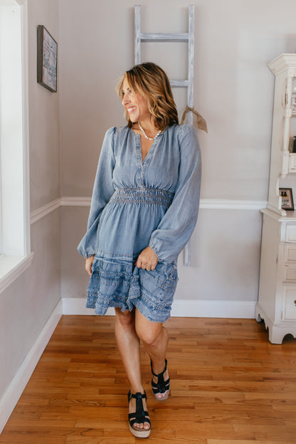 Smocked Sweetheart Dress