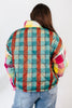 Playful Plaid Jacket