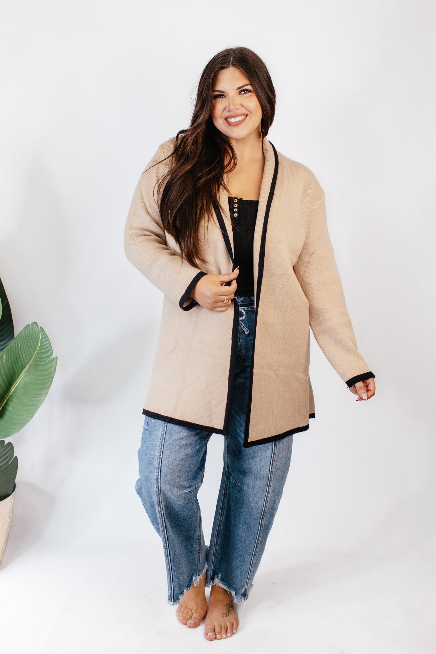 Count Me In Cardigan - Reg & Curvy