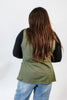 Get The Job Done Vest In Olive - Reg & Curvy