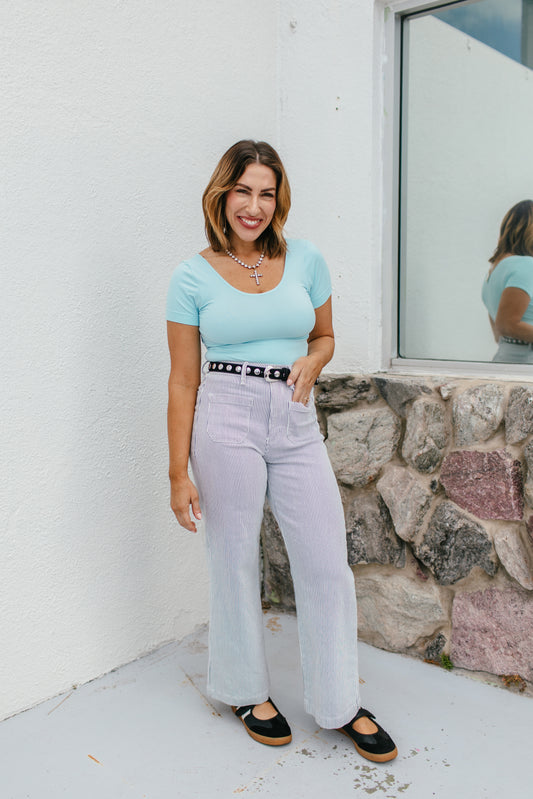 The Perfect Stripe Jeans