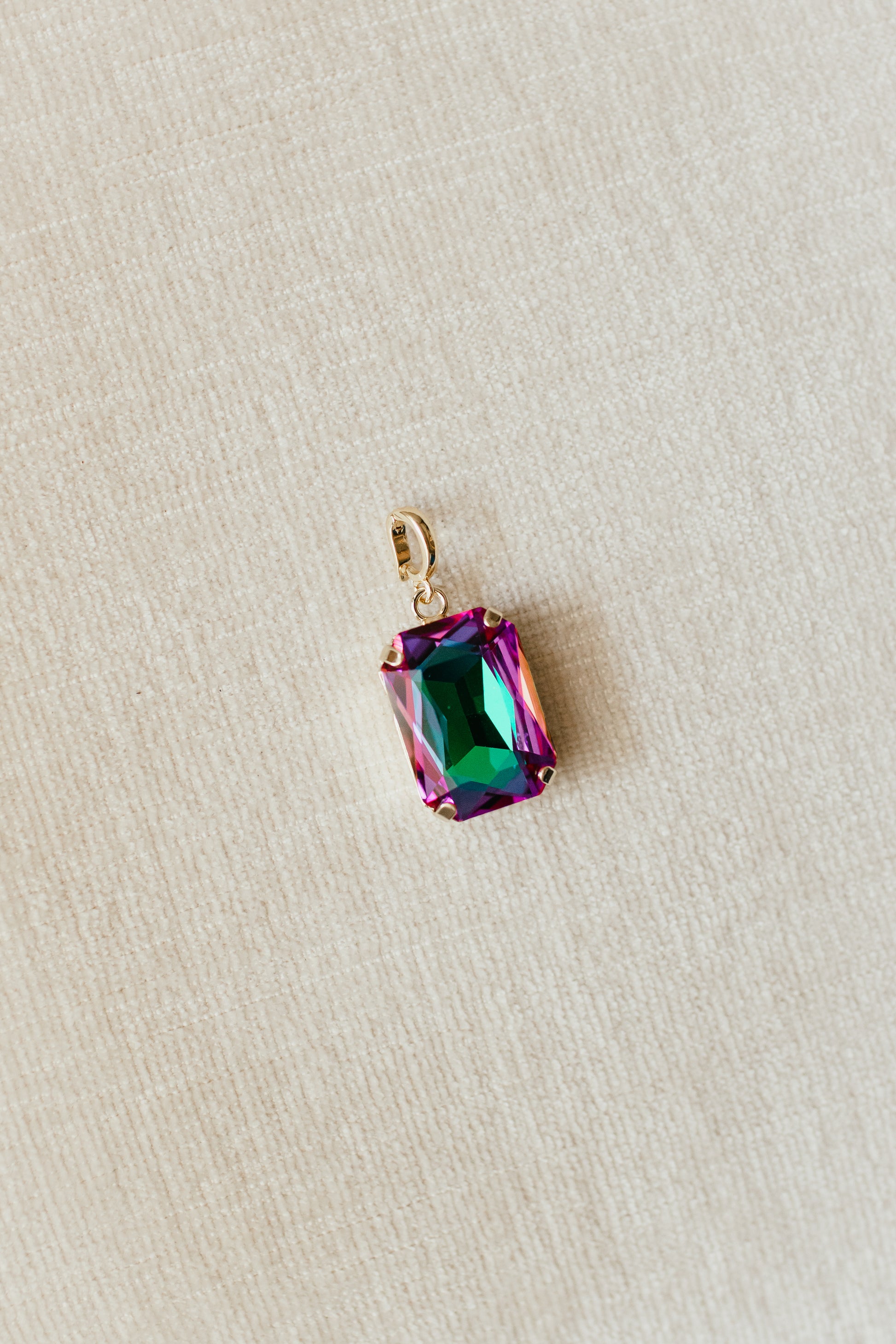 Rectangular Charm in Midnight