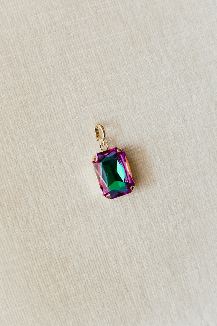 Rectangular Charm in Midnight