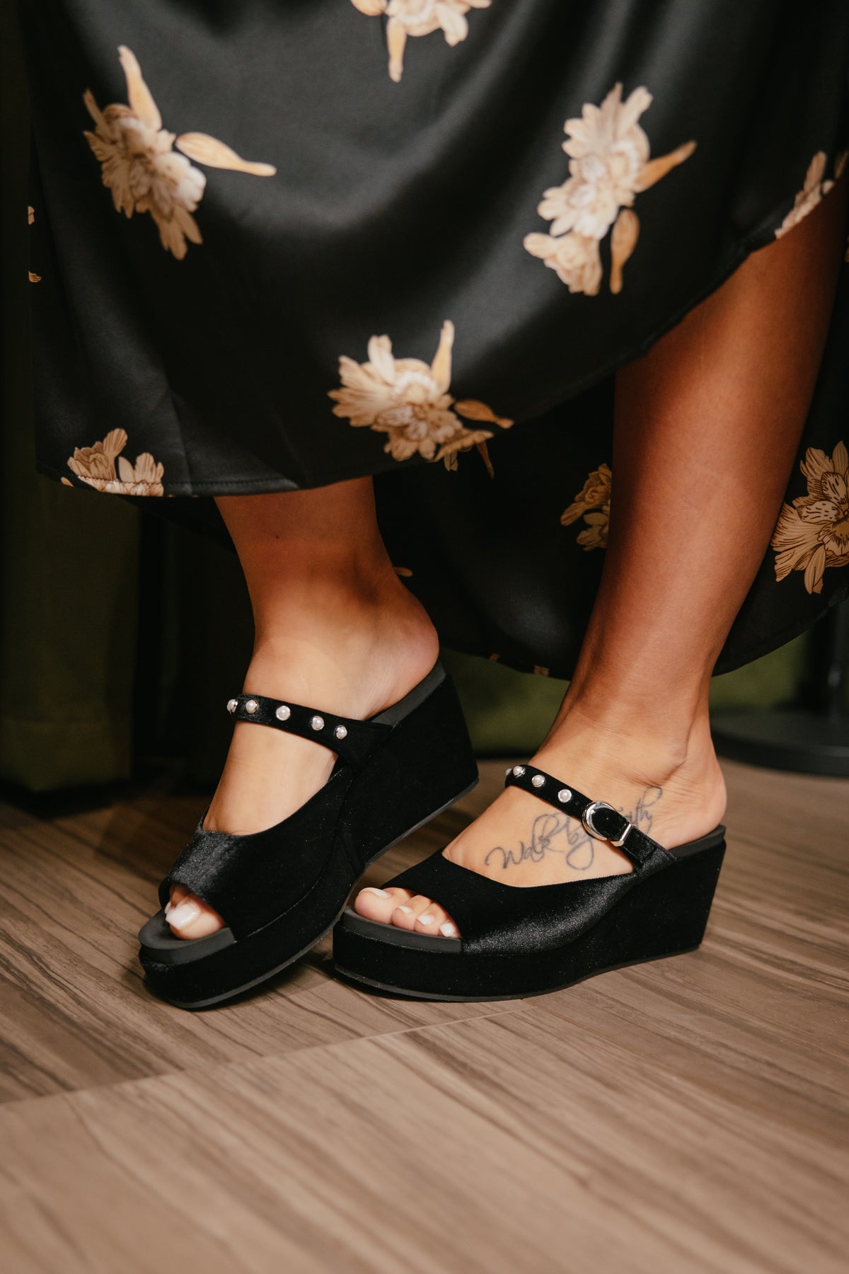 Corky's Black Velvet Treat Yourself Wedges
