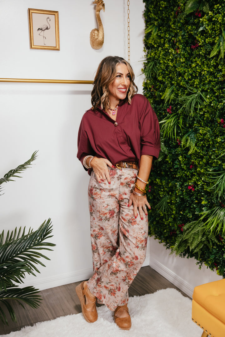Autumn Bloom Pants