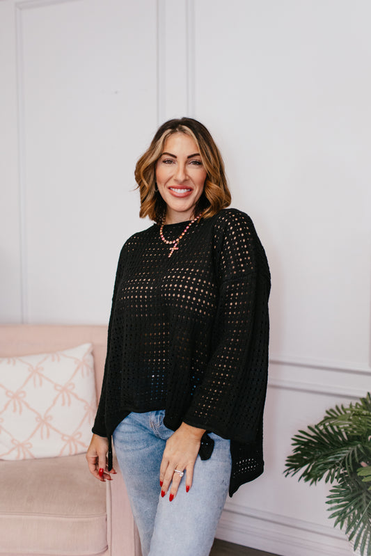 Black Ink Top - Reg/Curvy
