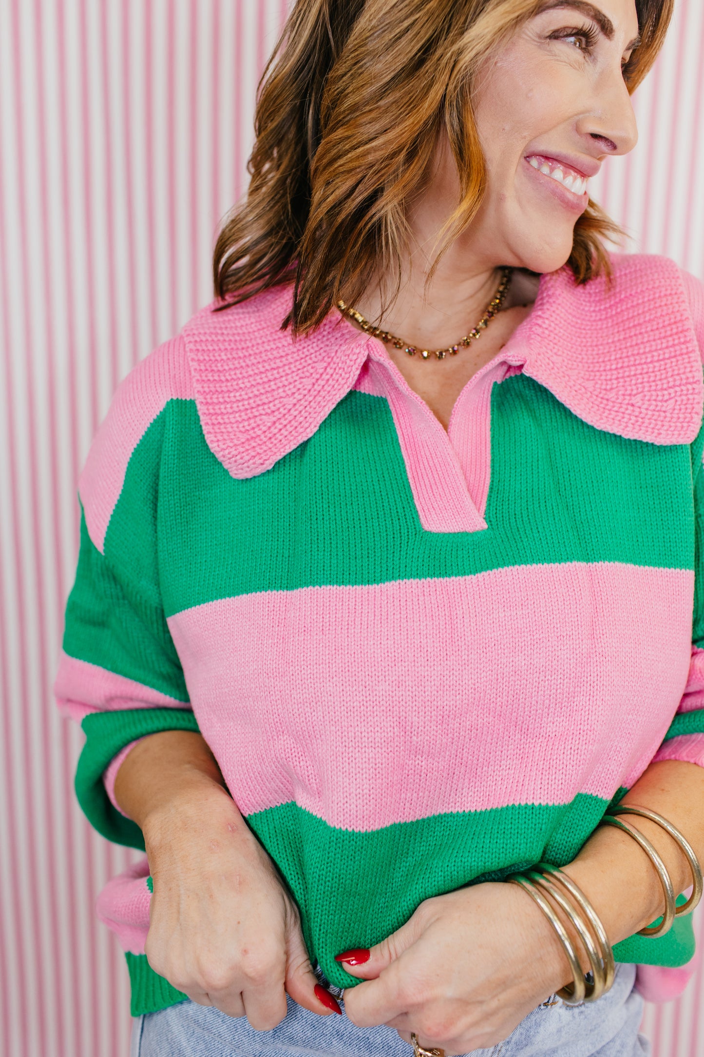 Pep Talk Sweater - Reg & Curvy