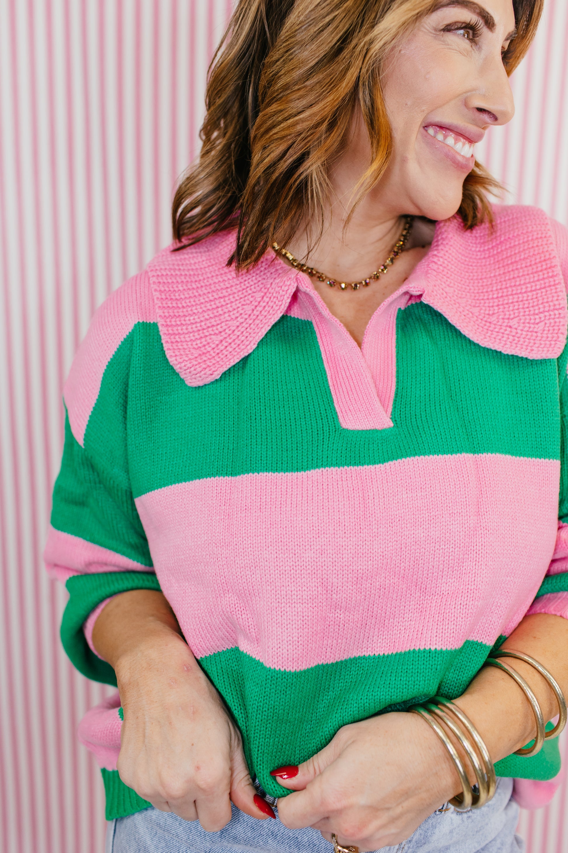 Pep Talk Sweater - Reg & Curvy