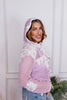Retro Garden Patch Jacket in Lavender Multi