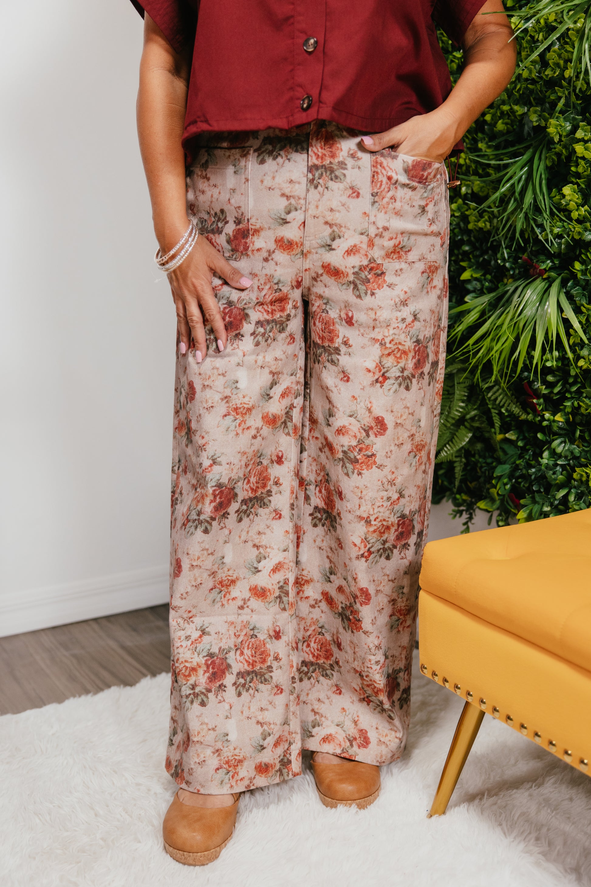 Autumn Bloom Pants