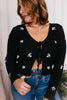 Tied In Petals Cardigan