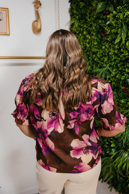 Plum Petal Top