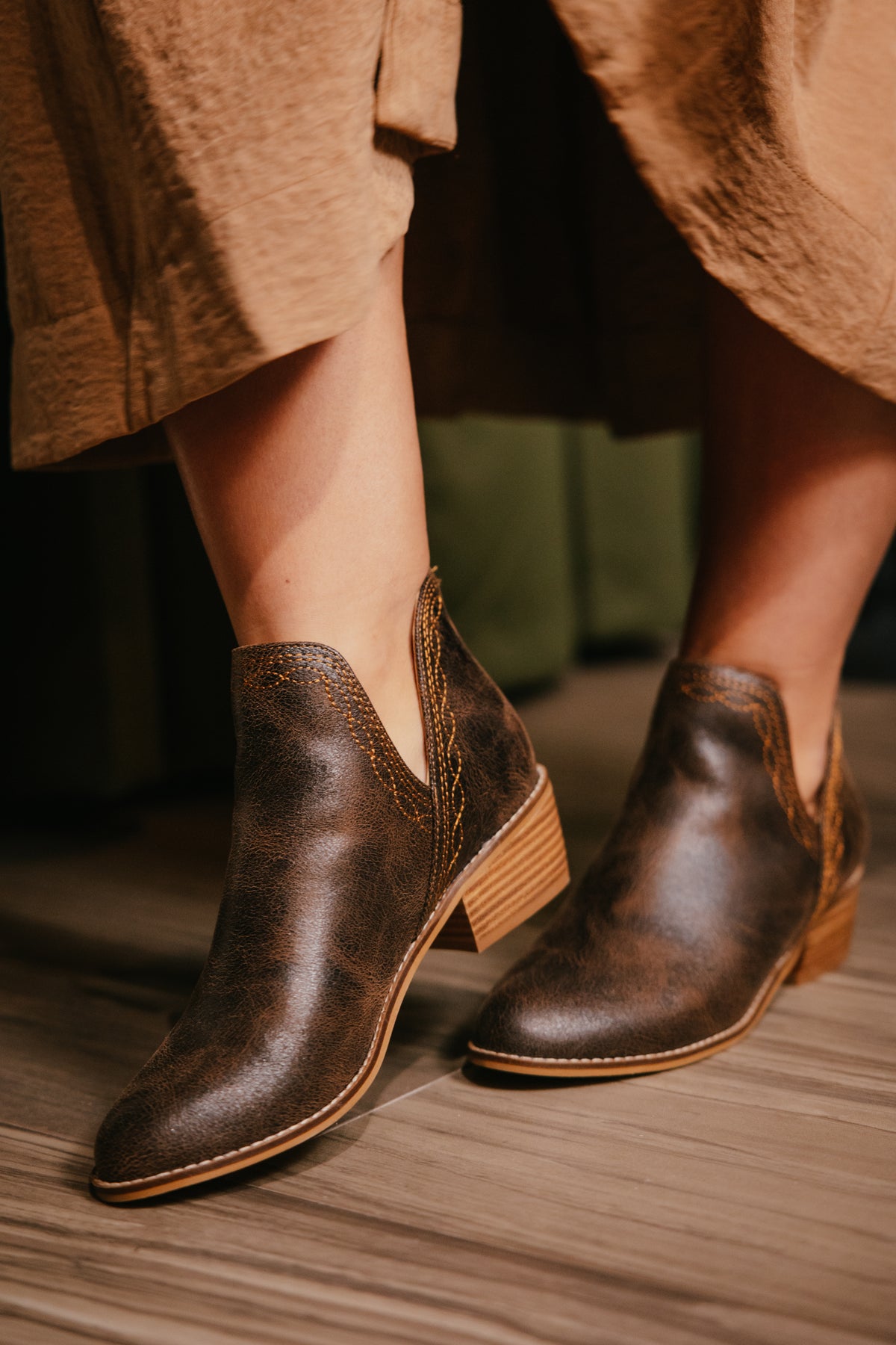 Corky's Espresso Crinkle Dive Bar Boots