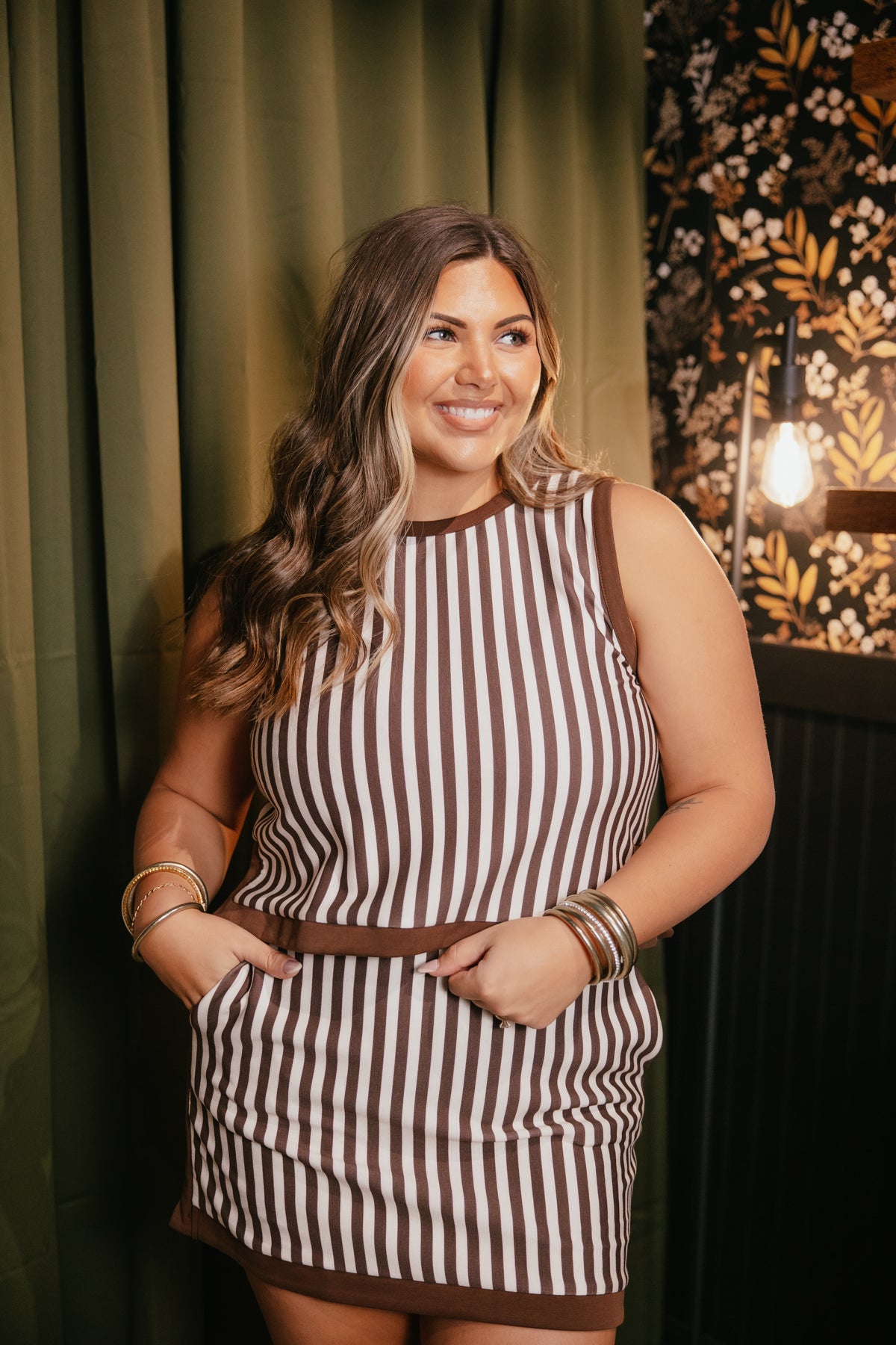 Mod Moment Top In Brown