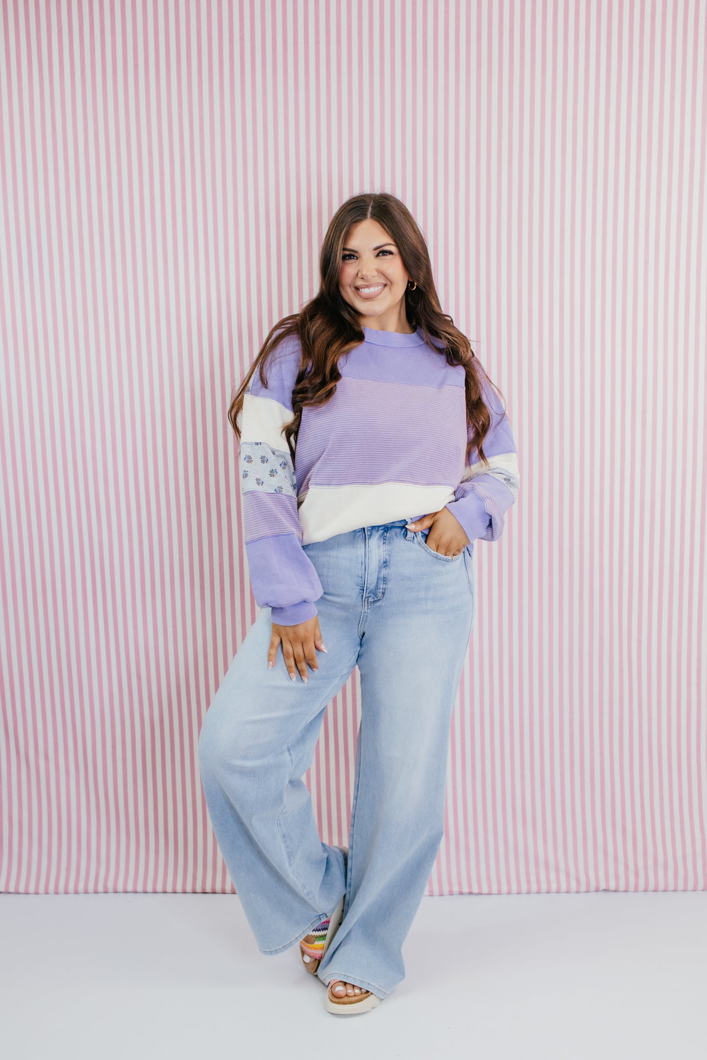 Cozy Contrast Sweater