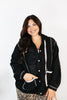 Everything Has A Season Jacket in Black