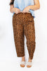 Barrel Pants in Cheetah - Reg/Curvy