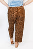 Barrel Pants in Cheetah - Reg/Curvy