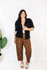 Basic Cardigan in Black - Reg/Curvy