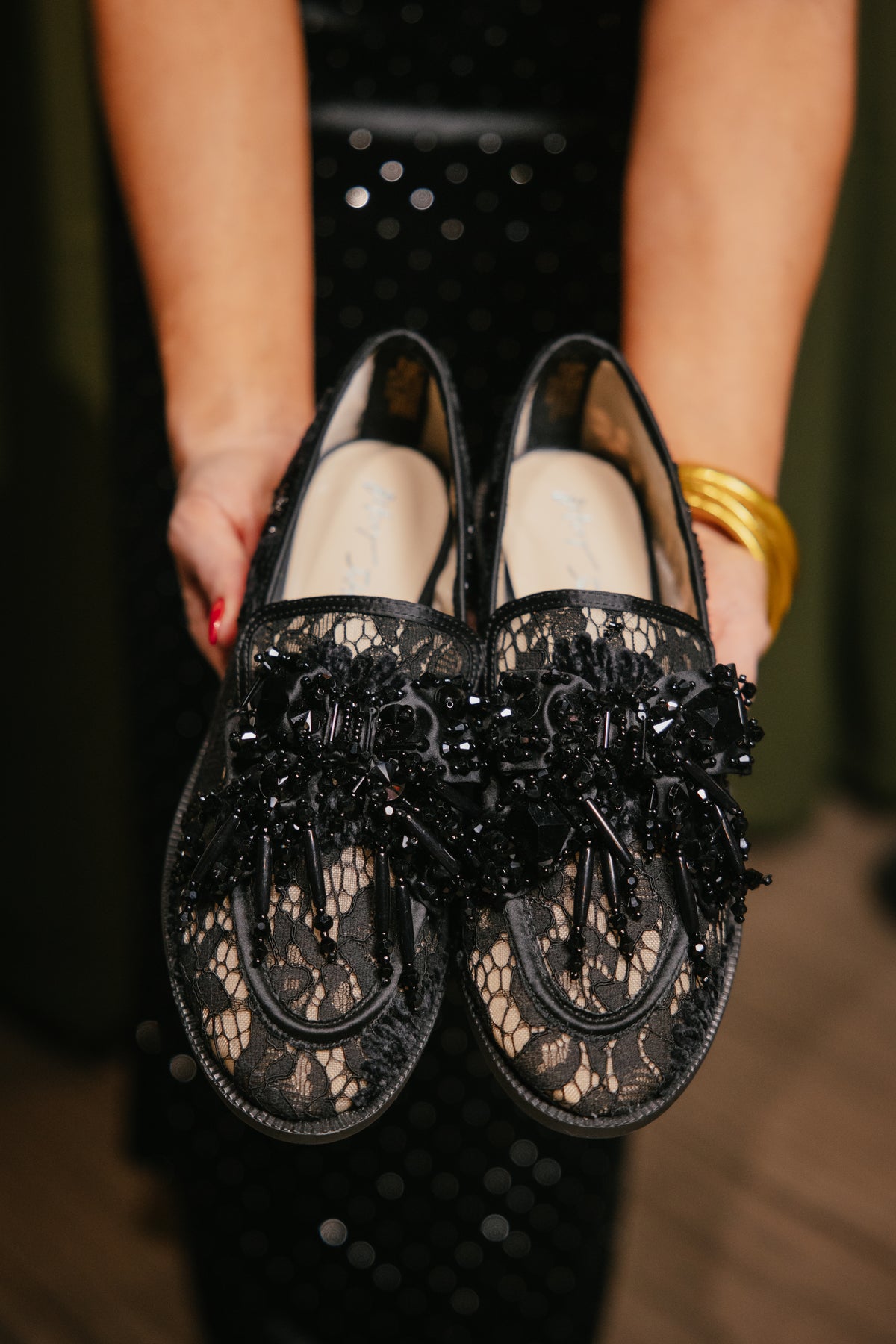 Betsey Johnson Black Odin Shoes