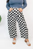 Checker Comfort Pants - Reg/Curvy