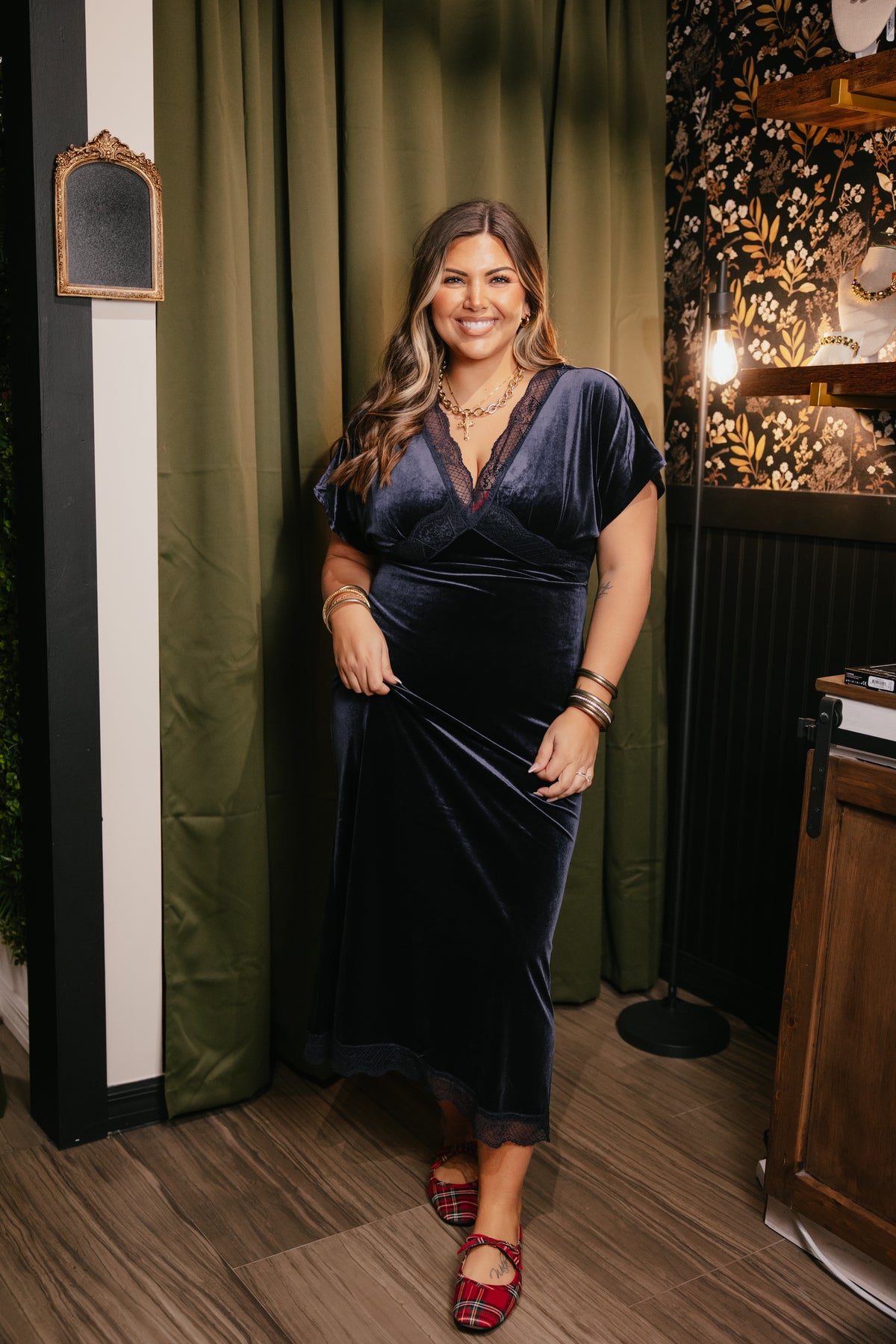 The Velvet Hour Dress