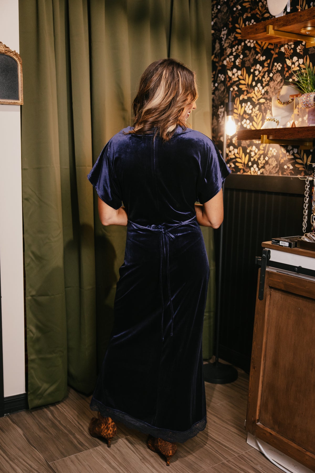 The Velvet Hour Dress